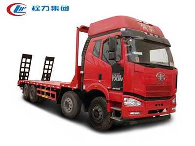 解放J6小三軸平板運(yùn)輸車