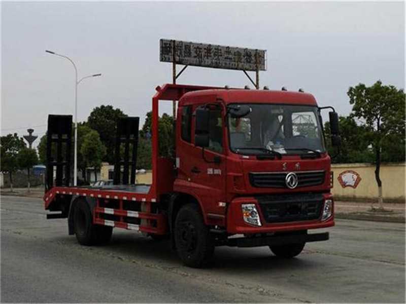 國六東風齊星單橋平板運輸車